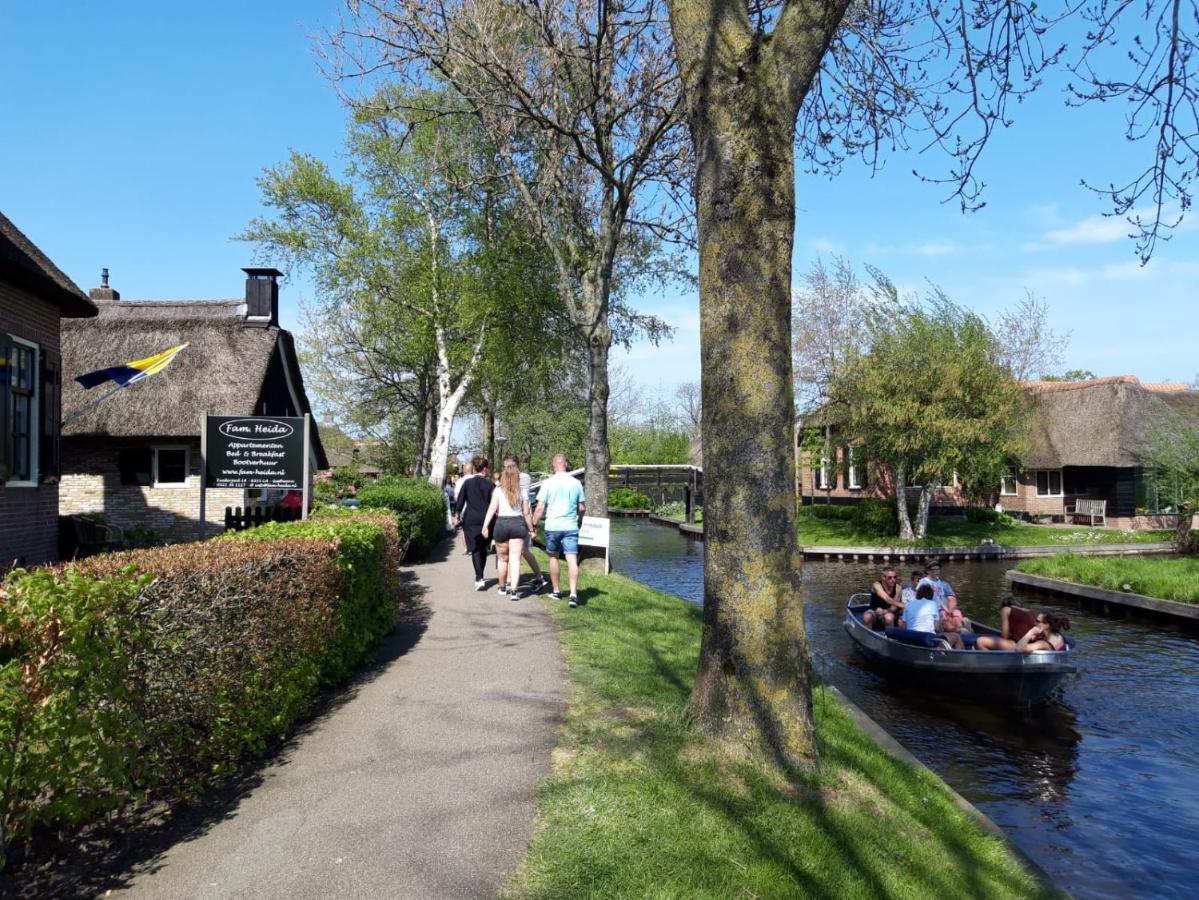 Appartement Het Kleine Huisje Met Bedstee Giethoorn Exterior photo